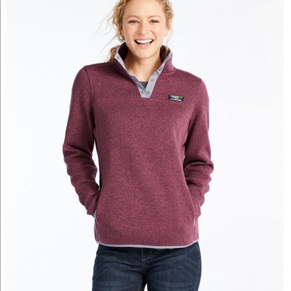 Women's L.L.Bean Sweater Fleece Pullover